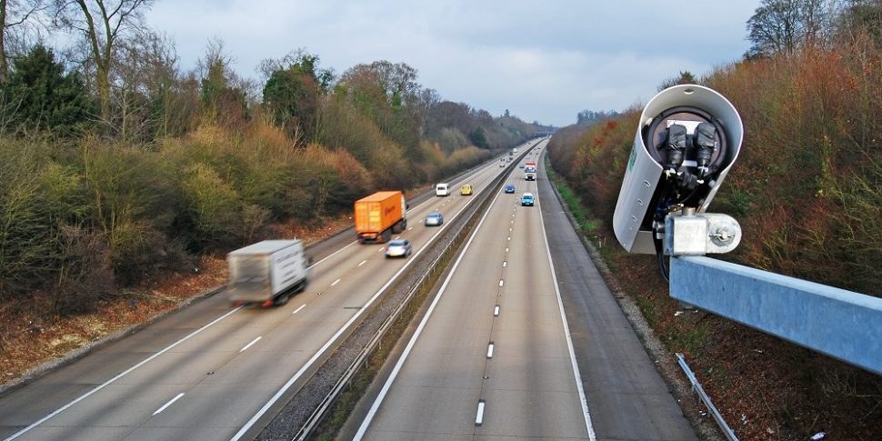 Blitzer auf der Autobahn