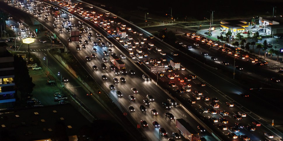 Stau Verkehr Autobahn