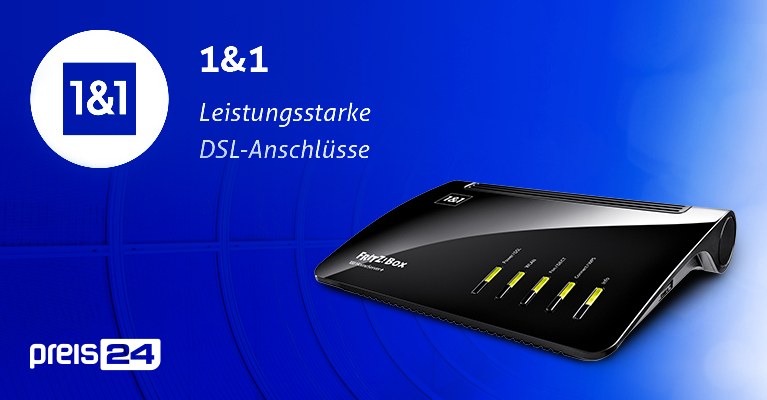 1und1 DSL Angebote auf Preis24.de