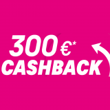 Plus weitere 300 € Cashback