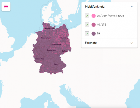 Telekom Netzabdeckung